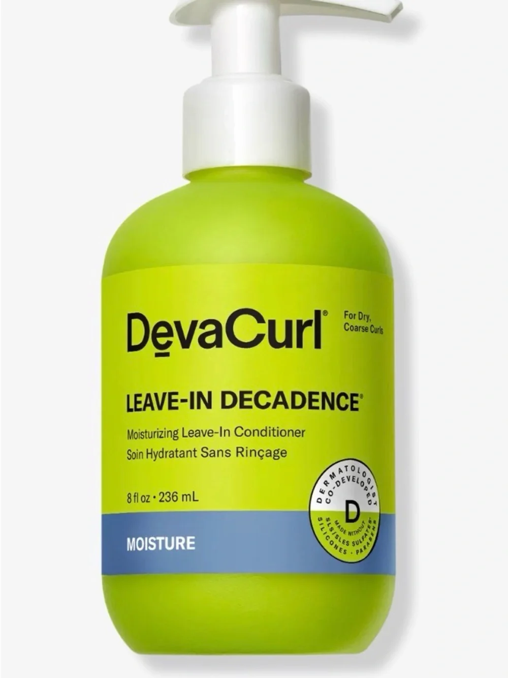 DevaCurl Leave-In Decadence Moisturizing Leave-In Conditioner — Green